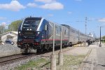 Amtrak/IDTX "Saluki" at Effingham, IL